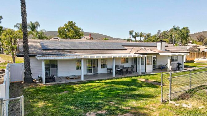 Backyard, Exterior, Solar Panels