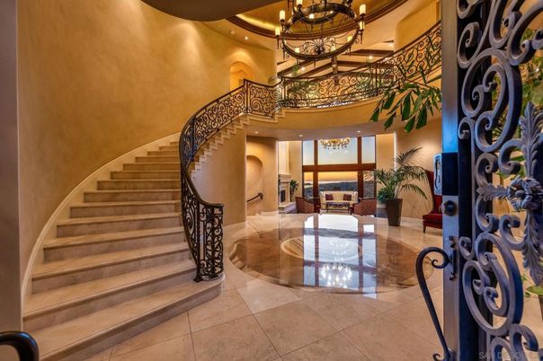 Chandelier, Interior, Recessed Lighting