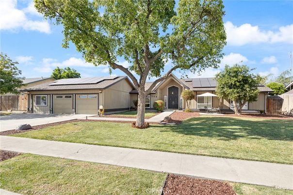 Attached, Backyard, Exterior, Facade, Solar Panels, Ranch