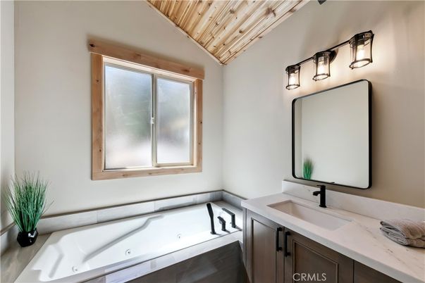 Bathroom, Interior, Wooden Ceilings