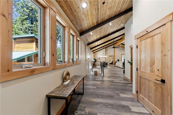 Interior, Recessed Lighting, Wooden Beams, Wooden Ceilings, Wood Texture Flooring