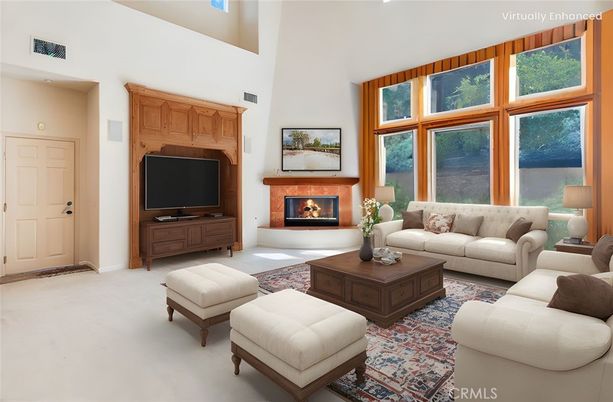 Fireplace, Interior, Living room
