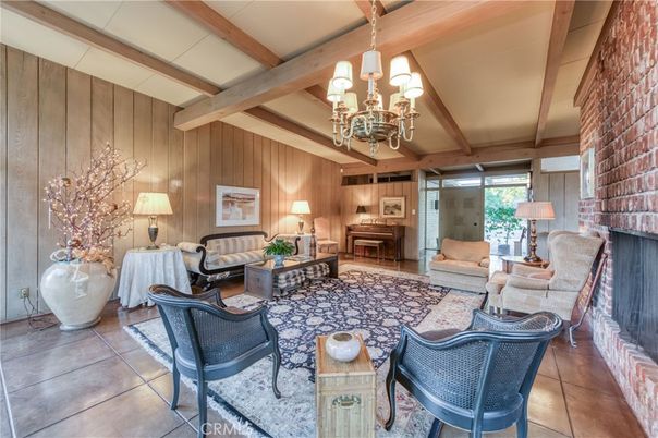 Chandelier, Interior, Living room, Stone Walls, Wooden Beams, Wooden Walls