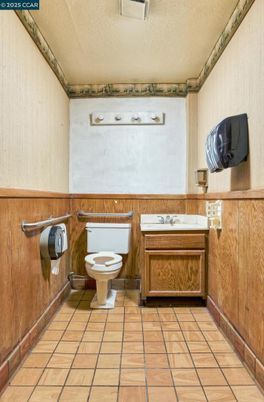 Bathroom, Interior, Wooden Walls