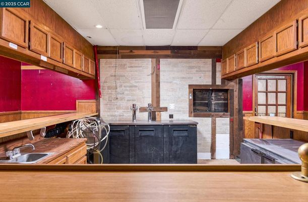 Interior, Recessed Lighting, Stone Walls