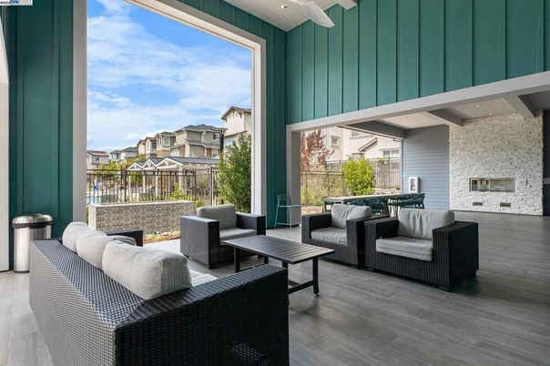 Exterior, Wood Texture Flooring