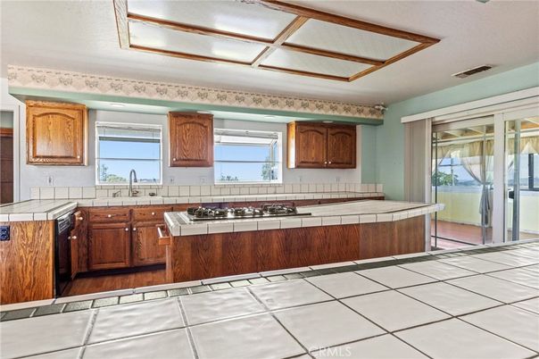Interior, Kitchen, Tile Countertops