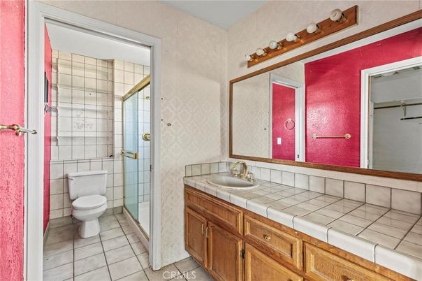 Bathroom, Glass Shower, Interior, Tile Countertops