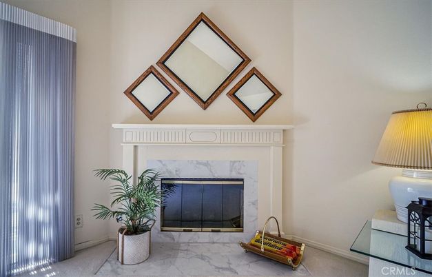 Fireplace, Interior, Marble