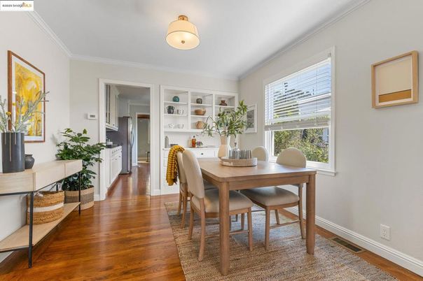 Dining room, Interior, Wood Texture Flooring