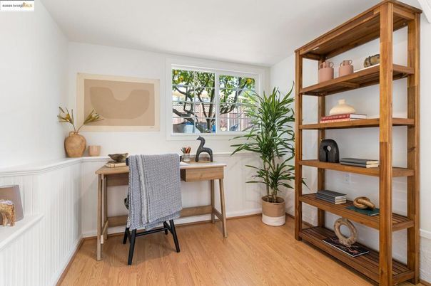 Home Office, Interior, Wood Texture Flooring