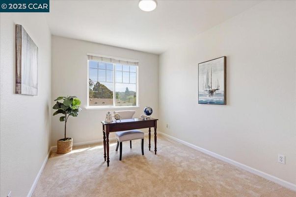 Home Office, Interior, Recessed Lighting
