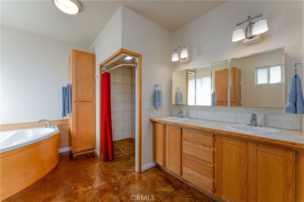 Bathroom, Dual Sink Vanities, Interior, Tile Countertops