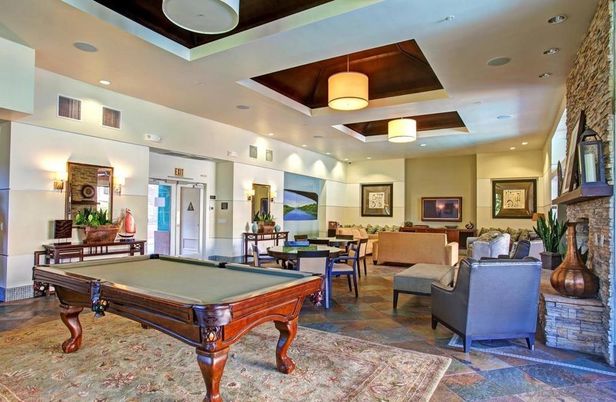 Billiard Table, Game Room, Interior, Living room, Recessed Lighting