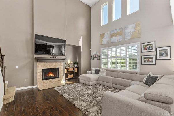 Fireplace, Interior, Living room, Wood Texture Flooring