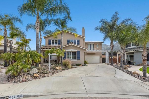 Attached, Backyard, Exterior, Facade, Mediterranean
