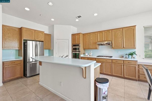 Interior, Kitchen, Recessed Lighting, Stainless Steel Appliances