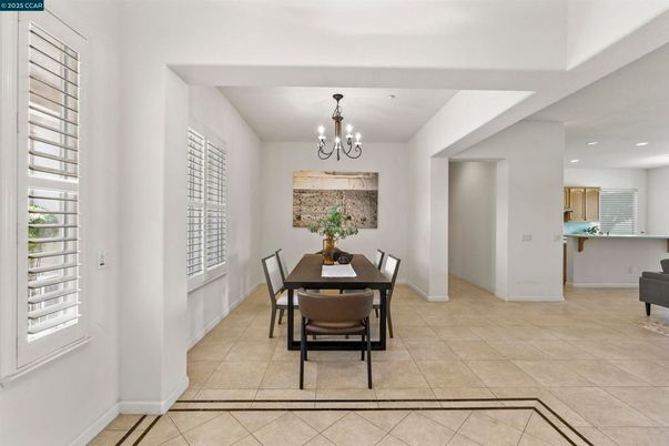 Chandelier, Dining room, Interior, Recessed Lighting