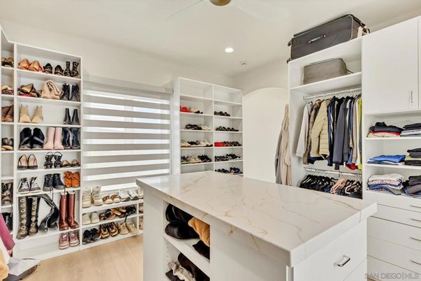 Interior, Recessed Lighting, Walk-in Closets, Wood Texture Flooring