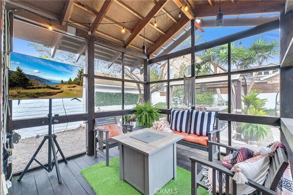 Interior, Sun Room, Wooden Beams, Wooden Ceilings, Wood Texture Flooring