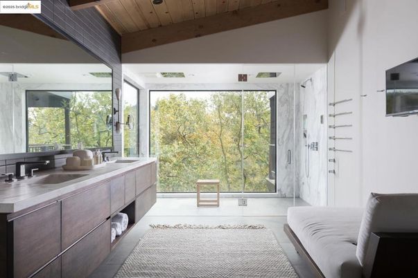 Bathroom, Interior, Wooden Beams, Wooden Ceilings