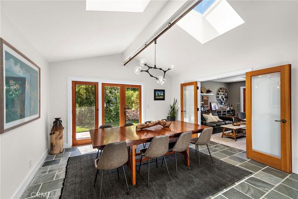 Dining room, Interior, Pendant Lights