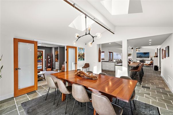 Dining room, Interior, Kitchen, Living room, Pendant Lights, Recessed Lighting