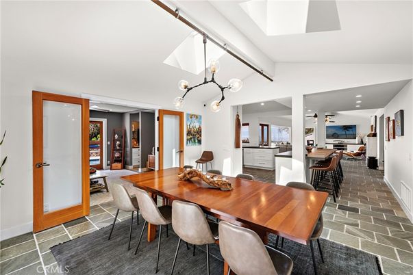 Dining room, Interior, Kitchen, Living room, Pendant Lights, Recessed Lighting
