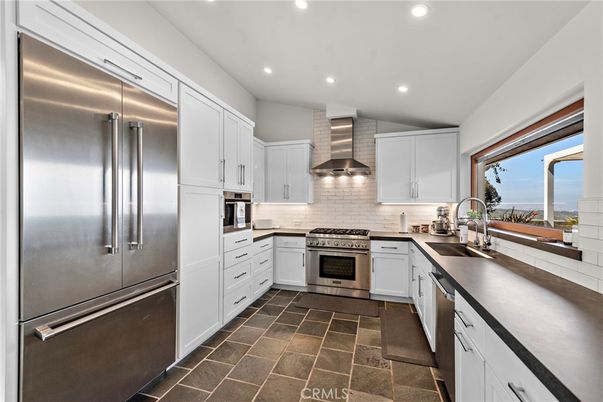 Interior, Kitchen, Recessed Lighting, Stainless Steel Appliances