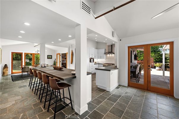 Dining room, Interior, Kitchen, Recessed Lighting