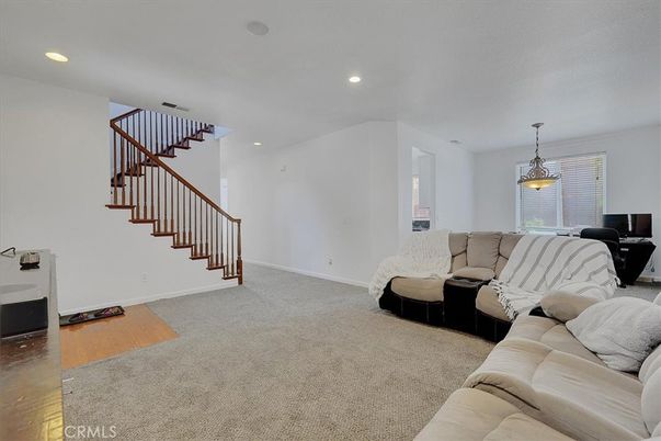 Interior, Living room, Pendant Lights, Recessed Lighting