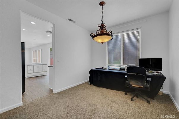 Home Office, Interior, Pendant Lights, Recessed Lighting