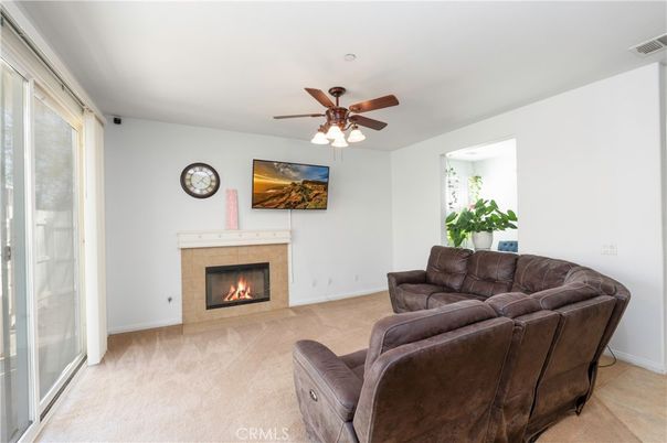 Fireplace, Interior, Living room