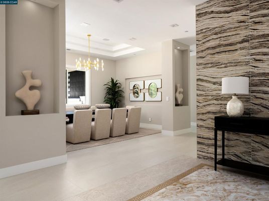 Interior, Pendant Lights, Recessed Lighting, Stone Walls