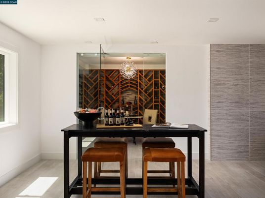 Chandelier, Interior, Wine Storage, Wood Texture Flooring