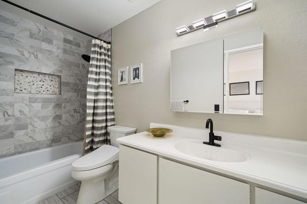Bathroom, Interior, Marble Walls