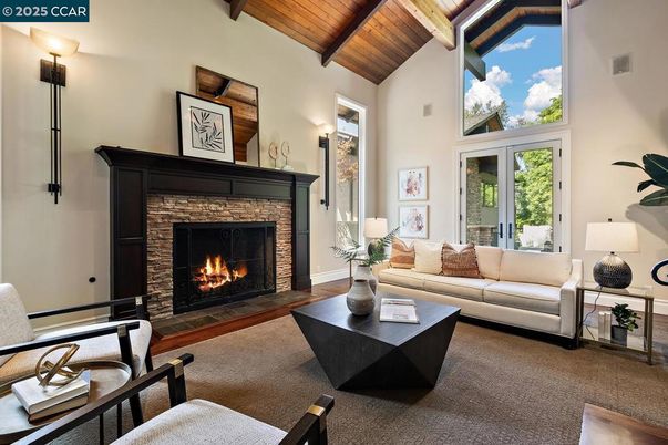 Fireplace, Interior, Living room, Wooden Beams, Wooden Ceilings