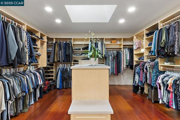 Interior, Recessed Lighting, Walk-in Closets, Wood Texture Flooring