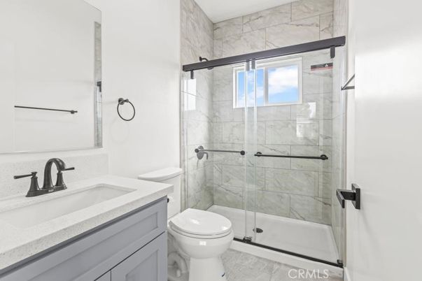 Bathroom, Glass Shower, Interior, Marble Walls