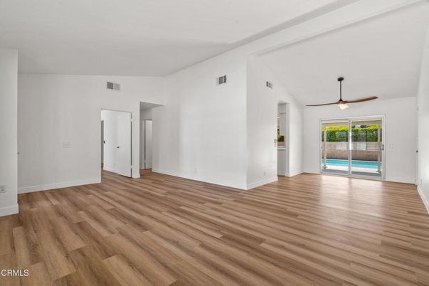 Empty room, Interior, Wood Texture Flooring
