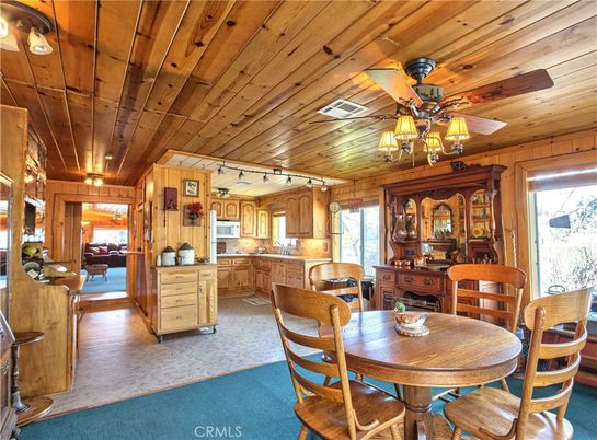 Chandelier, Dining room, Interior, Kitchen, Wooden Ceilings, Wooden Walls