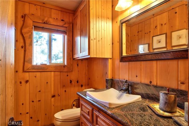 Bathroom, Interior, Wooden Walls