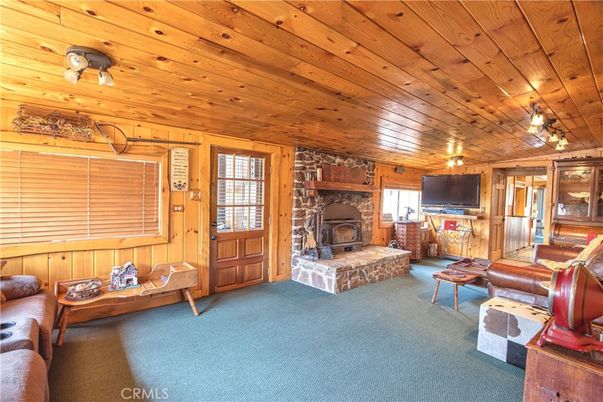 Fireplace, Interior, Living room, Wooden Ceilings, Wooden Walls