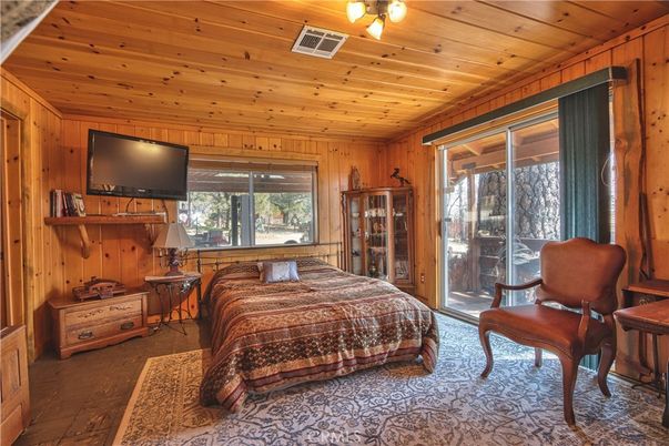 Bedroom, Interior, Wooden Ceilings, Wooden Walls