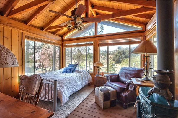 Bedroom, Interior, Wooden Beams, Wooden Ceilings, Wood Texture Flooring, Wooden Walls