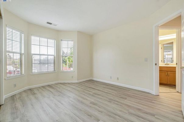 Bathroom, Empty room, Interior, Wood Texture Flooring