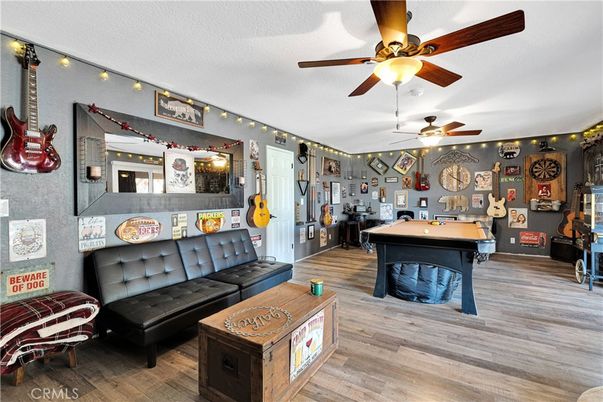 Billiard Table, Game Room, Interior, Wood Texture Flooring