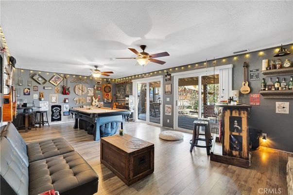 Game Room, Interior, Wood Texture Flooring
