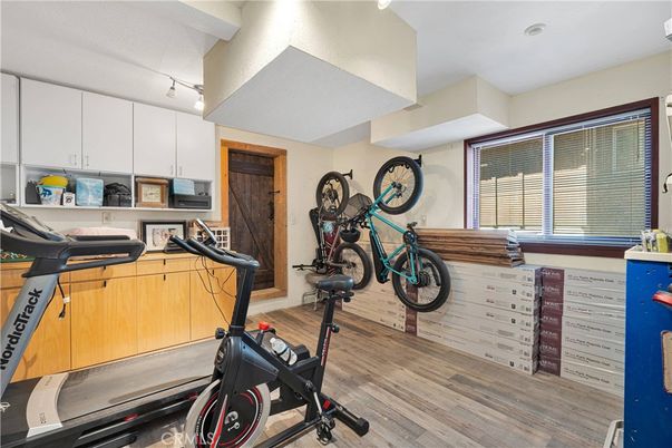 Fitness Equipment, Interior, Wood Texture Flooring