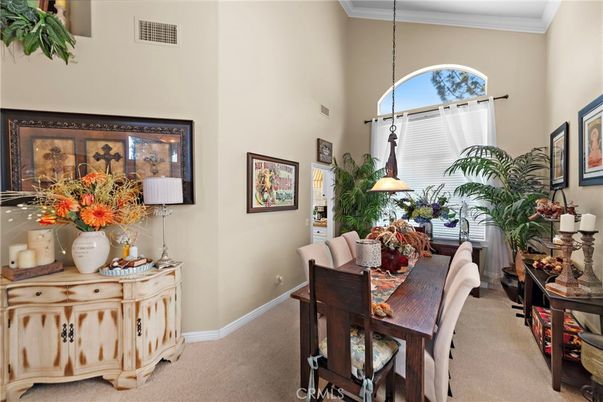 Dining room, Interior, Pendant Lights